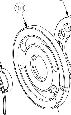 iSave 21 Plus Port plate Sea Water (1 pc)