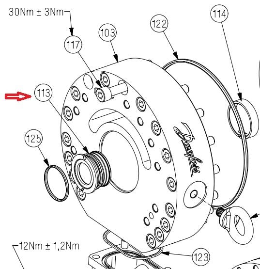 iSave 21 Plus High Pressure bearing